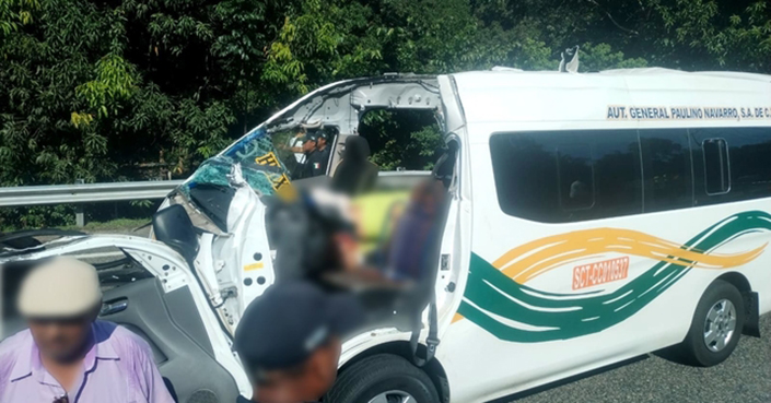 Muere extranjero y mexicana en accidente carretero en Chiapas